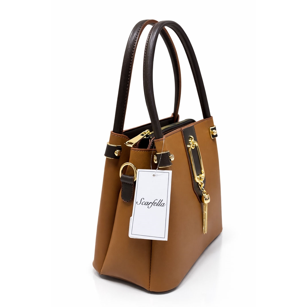 Scarfella 3359 Bayan Çanta - Taba