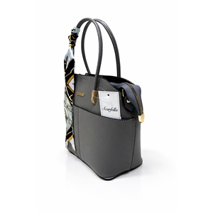 Scarfella 3349 Bayan Çanta - Füme