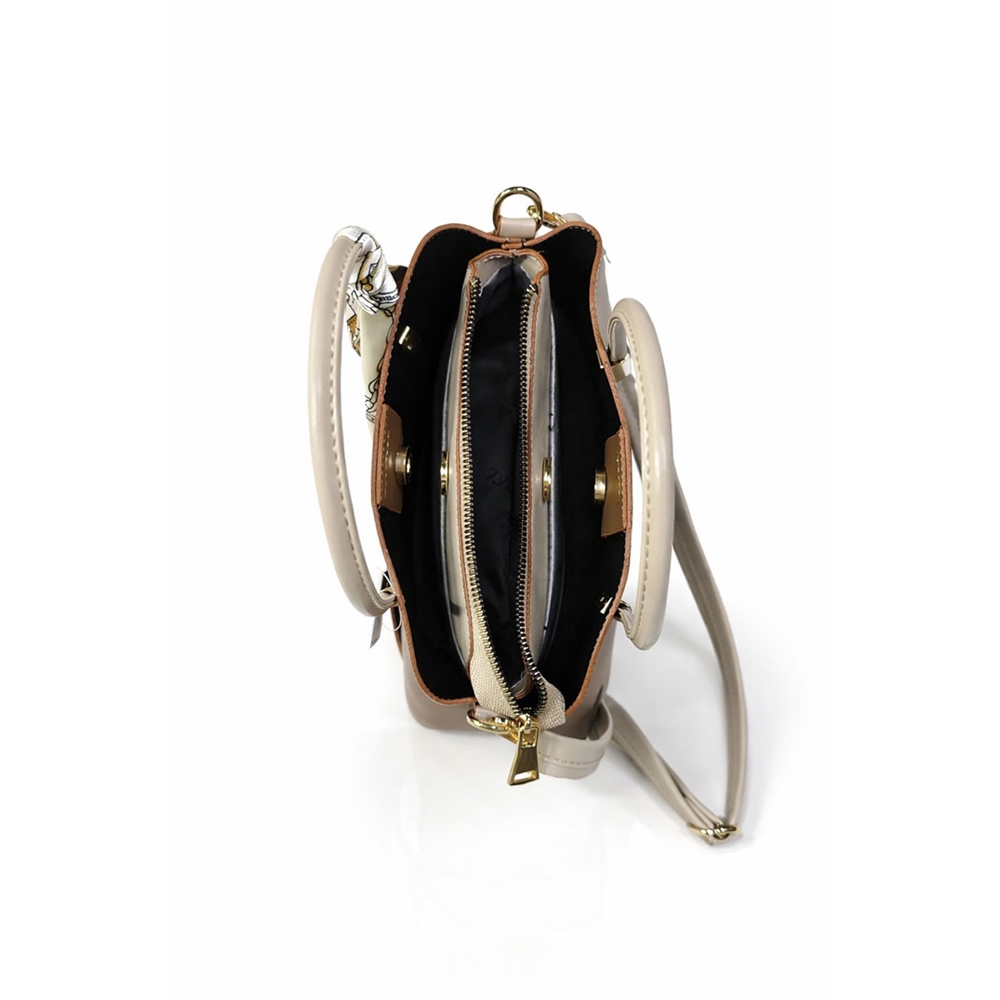 Scarfella 3349 Bayan Çanta - Sütlü Kahve