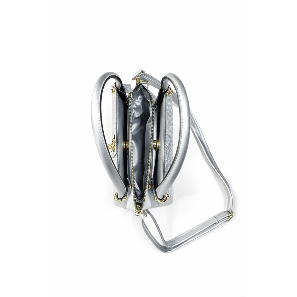 Scarfella 3360 Bayan Çanta - Gümüş