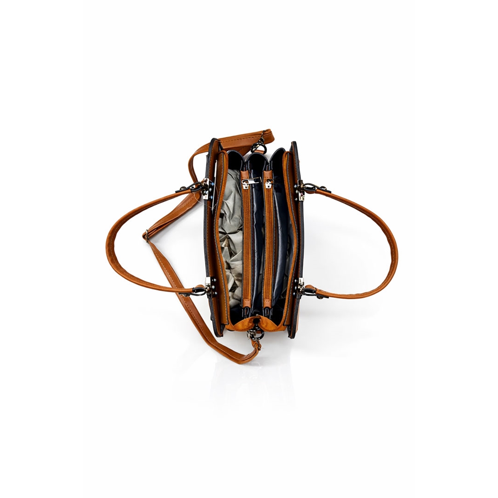 Scarfella 3307 Bayan Çanta - Taba