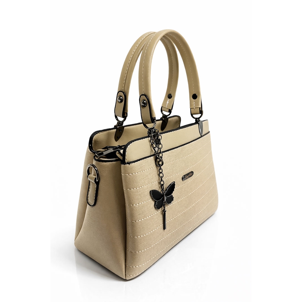 Scarfella 3361 Bayan Çanta - Bej