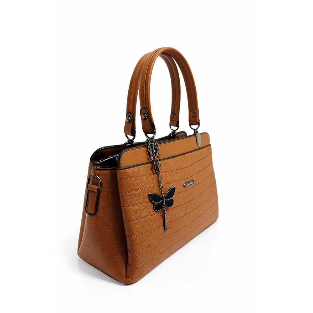 Scarfella 3361 Bayan Çanta - Taba