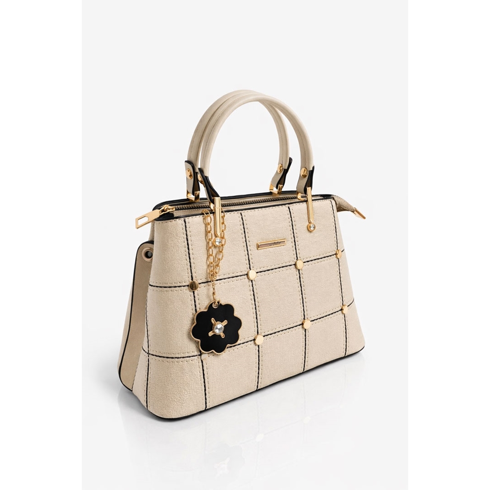 Scarfella 3371 Bayan Çanta - Bej