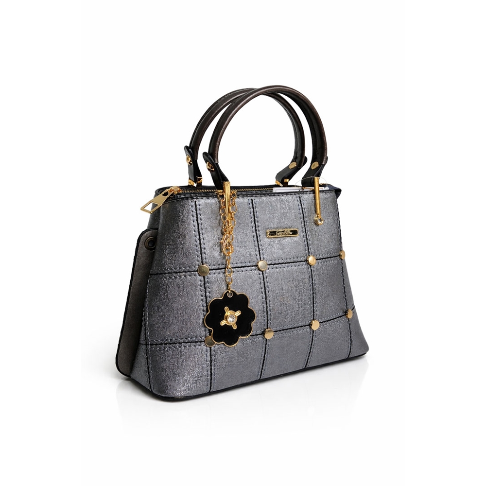 Scarfella 3371 Bayan Çanta - Füme