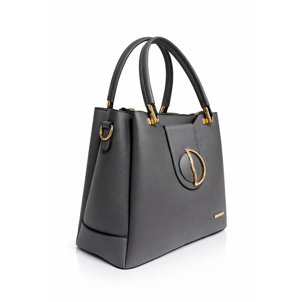 Scarfella 3370 Bayan Çanta - Füme