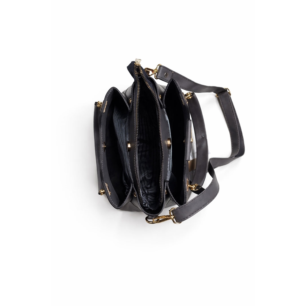 Scarfella 3370 Bayan Çanta - Füme