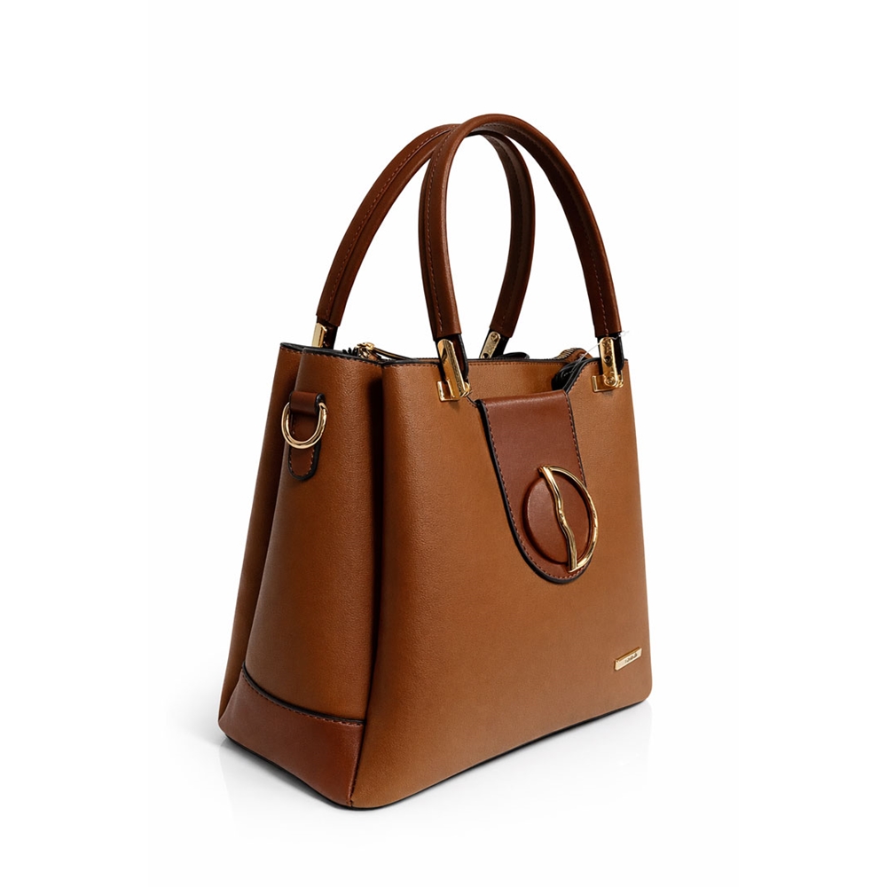 Scarfella 3370 Bayan Çanta - Taba