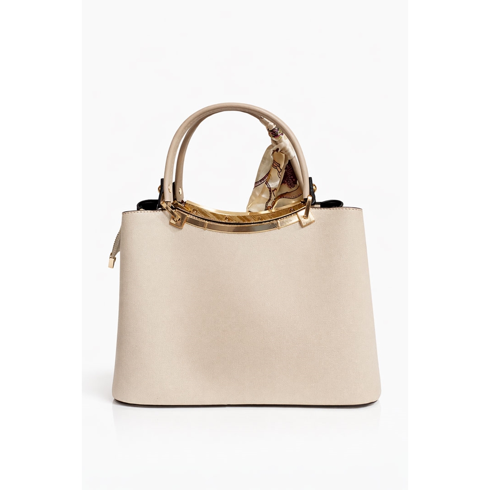 Scarfella 3332 Bayan Çanta - Bej