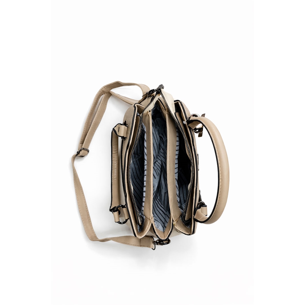 Scarfella 3277 Bayan Çanta - Bej