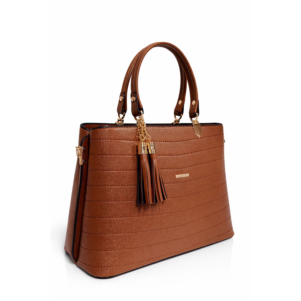 Scarfella 3340 Bayan Çanta - Taba