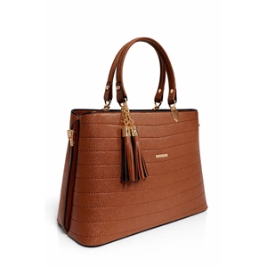 Scarfella 3340 Bayan Çanta - Taba